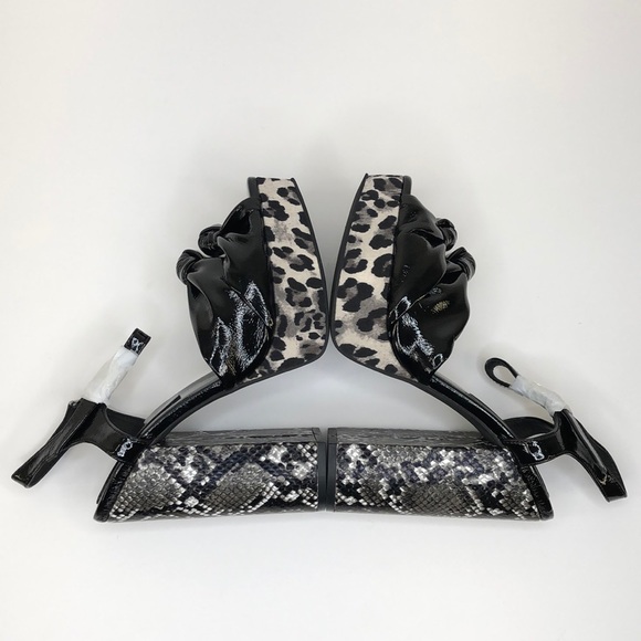 Jeffrey Campbell Grey Sevenzero Platform Sandal - Picture 6 of 9